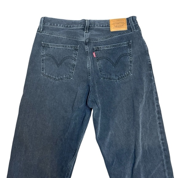Levi Premium Women’s Dad Jean In Faded Black Size 31 - Picture 5 of 7